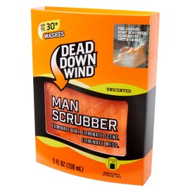 DEAD DOWN WIND MAN SCRUBBER, UNSCENTED, ORANGE