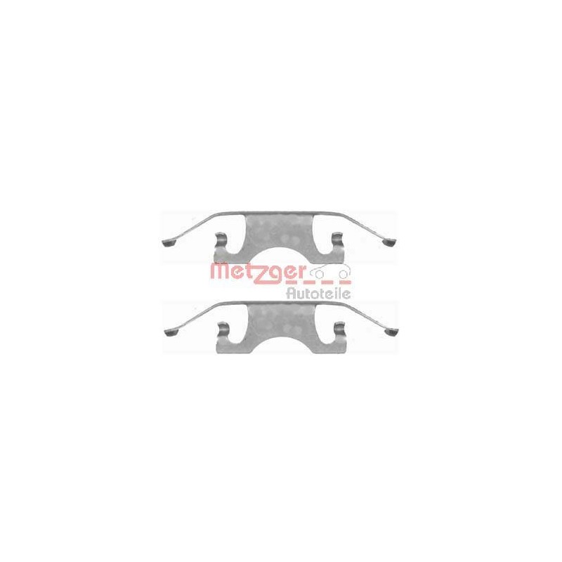 Metzger 109 - 1640 Accessory Kit, Disc Brake Pads