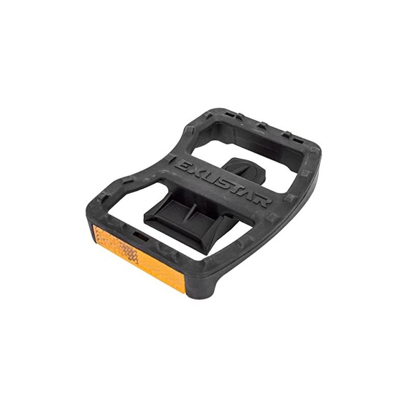 PEDAL CLIPLESS ADAPTER EXUSTAR E-RR3 LOOK KEO PLATFORM w/REFLECTOR