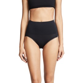 Yummie Women's Ultralight Seamless Shapewear Brief, Black, Medium/Large