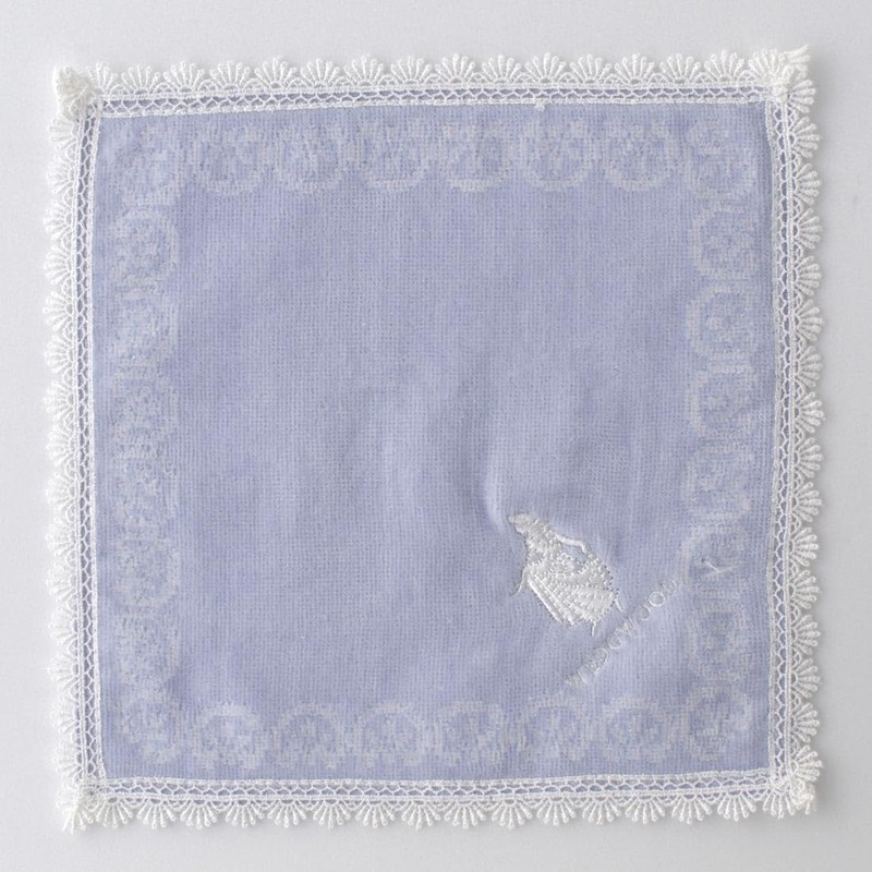 Wedgwood 260510-5202-02 Towel Handkerchief, blue