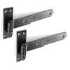 Merriway BH06848 (2 Pcs) Gate Hinges Heavy Duty Hook and