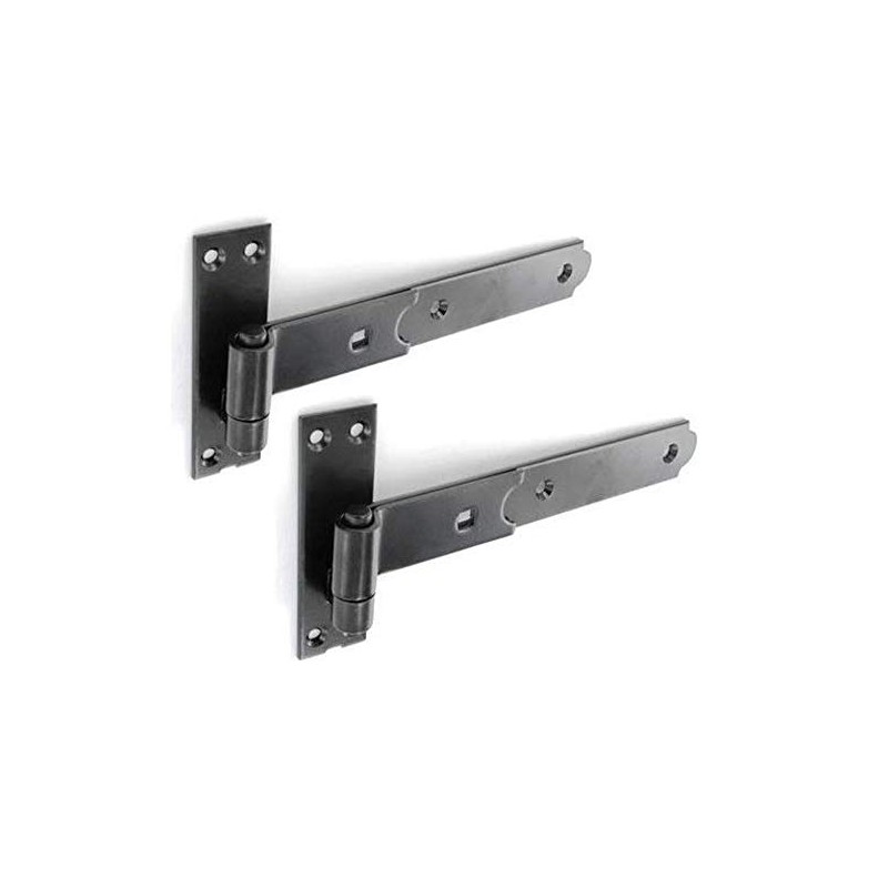 Merriway BH06848 (2 Pcs) Gate Hinges Heavy Duty Hook and