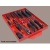 TOOL SORTER SCREWDRIVER ORGANIZER (RED) – Low Profile, Tough-Built Screwdriver