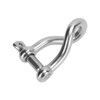 12mm Stainless Steel Twist Shackle with Screw Pin High Breaking
