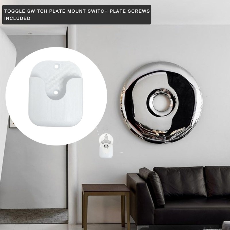 Ceiling Fan Remote Holder Wall Mount Compatible with Hunter 99122