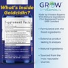 grow vitamin GoldCidin Gut Health Supplement, 18 Botanical Extracts, Eliminates