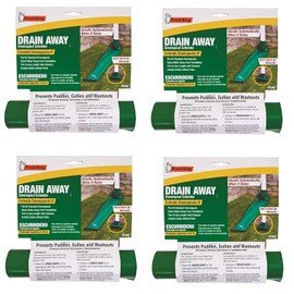 Manual Downspout Extender, Green, 8-Ft. x 7-In.