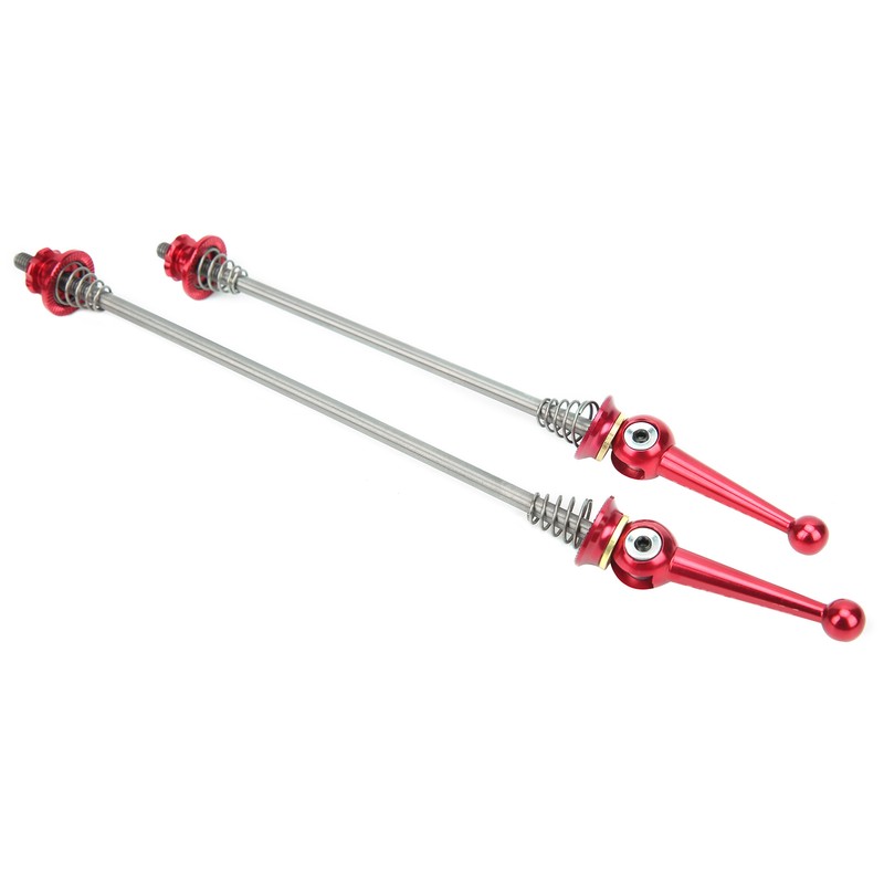 Bicycle Wheel Hub Front and Rear Skewers Mountain Bike Quick