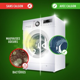 Calgon Hygiene Gel Plus Anti-Limescale and Anti-Bacterial - Protects your washing machine from odours and residues - 750 ml