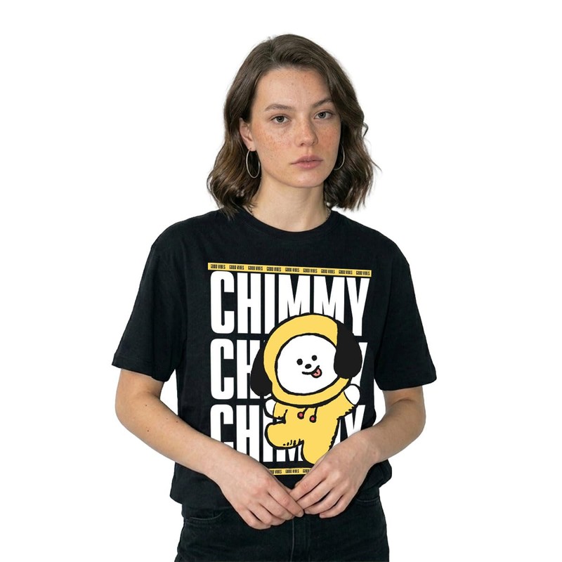 Máscara De Látex | Playera para Mujer BT21 Edición Limitada