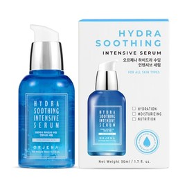 ORJENA Hydra Soothing Intensive Serum 50ml Suero Facial Hidratante y Calmante con Ácidos Hialurónicos y Extracto de Algas para Piel Sensible          