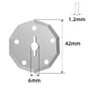4-Pack Replacement Rotary Blades Compatible with Worx WX082L 4V ZipSnip