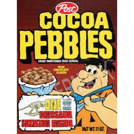 1977 Cocoa Pebbles Cereal Box High Quality Metal Magnet 3 x 4 inches 9579