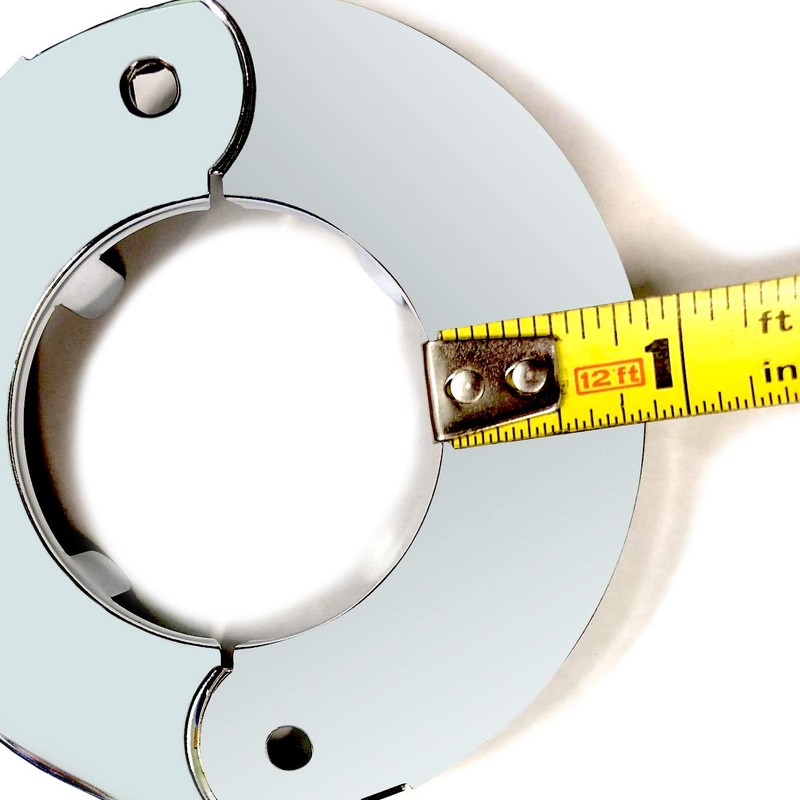 Floor and Ceiling Plate Split Flange, Fits 1-1/2 Inch IPS