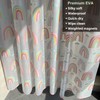 Myratts Plastic Shower Liner - Premium EVA 6G Shower Curtain