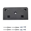GZVKE Front License Plate Frame Mounting Bracket Tag Holder Textured
