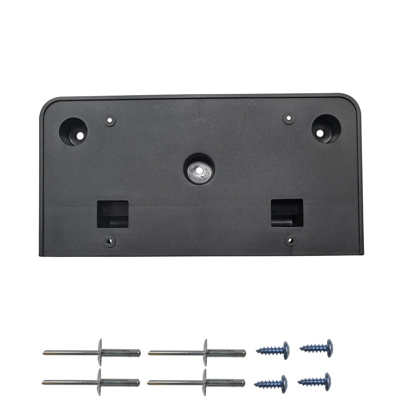 GZVKE Front License Plate Frame Mounting Bracket Tag Holder Textured