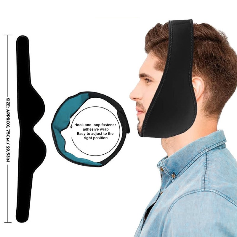 Ice Pack Face Wrap Migraine Relief Reusable Cold Compress Teeth