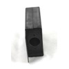 Gate Lockbox Single Hole Weldable Steel 3 1/2" x 4