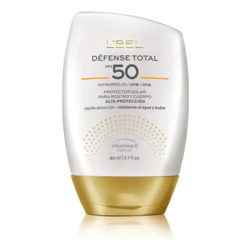 Défense Total Lbel Protector Solar Rostro Cuerpo Fps50 Colag