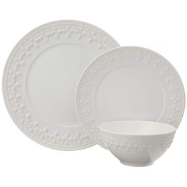 Lenox White Chelse Muse Fleur 12-Piece Set, 16.95 LB