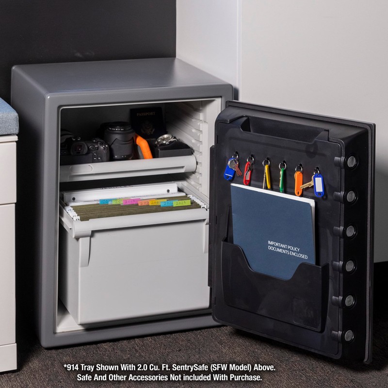 SentrySafe White Shelf Insert for SFW205 Fireproof and Waterproof Safes,