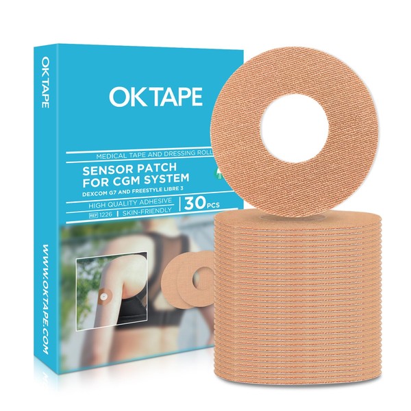 OK TAPE OK TAPE Adhesive Paches for Lib3/G7, Waterproof and