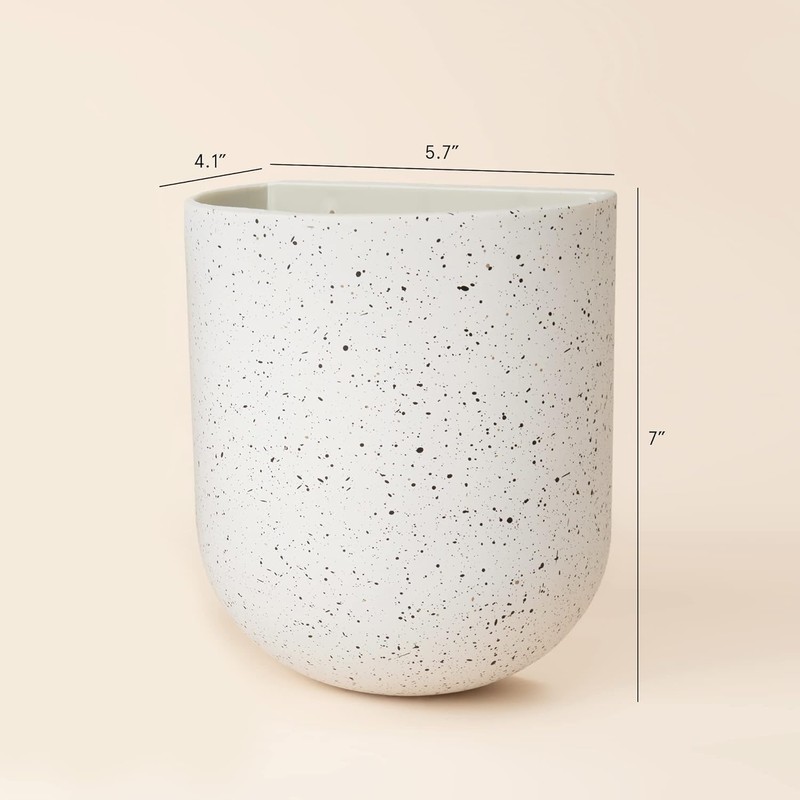 LA Jolie Muse Wall Hanging Planters for Indoor Plants，Hanging Flower