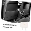 Zerodeko Car Seat Back Protector PU Kick Mat with Storage