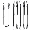 XIAOCHENG 36 inches Adjustable Bungee Cords with Hooks，Super Resilient，Easy to