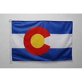 AZ FLAG - Colorado Flag - 90 x 60 cm - State of Colorado Flag 60 x 90 cm Outdoor Use - Flags