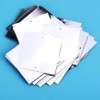 HEEPDD 60pcs Square Sequins, 50x50mm 50G PVC Square Sequins with