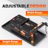 Litime Golf Cart Battery Hold Down Kit Rods for for
