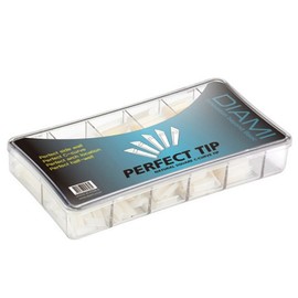 Diamy Perfect Tip 100p, mixed colors, 1 piece / 다이아미 퍼펙트 팁 100p, 혼합 색상, 1개