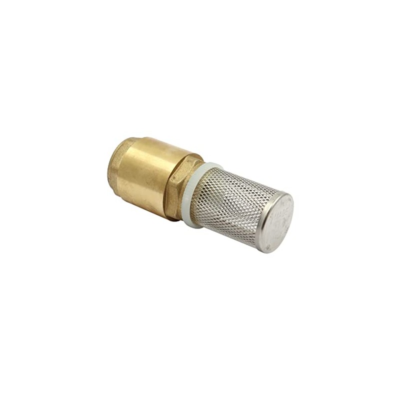 WITTKOWARE Stainless Steel Suction Basket with Brass Check Valve, Pump