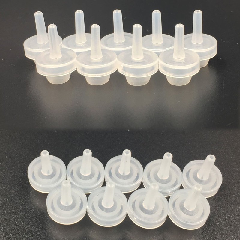 10pcs10ml Lab Dropping Bottles,Squeezable Plastic Liquid Dropper Bottles,Empty Eye Liquid