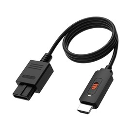 ZUZONG N64 Cable Adapter, N64 RCA Cable Plug and Play (Composite Video Cable for Connecting Classic Consoles to Older TVs and Displays