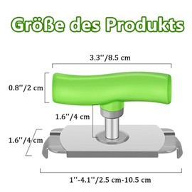 Effortless Arthritis Jar Opener, Arthritis Jar Opener,Arbeit Sparendosenöffner,Müheloser Arthritis-Glasöffner,Dosenöffner Manuellgrün Und Weiß,Geeignet Zum Öffnen Von Flaschen Und Dosen(2er Set)