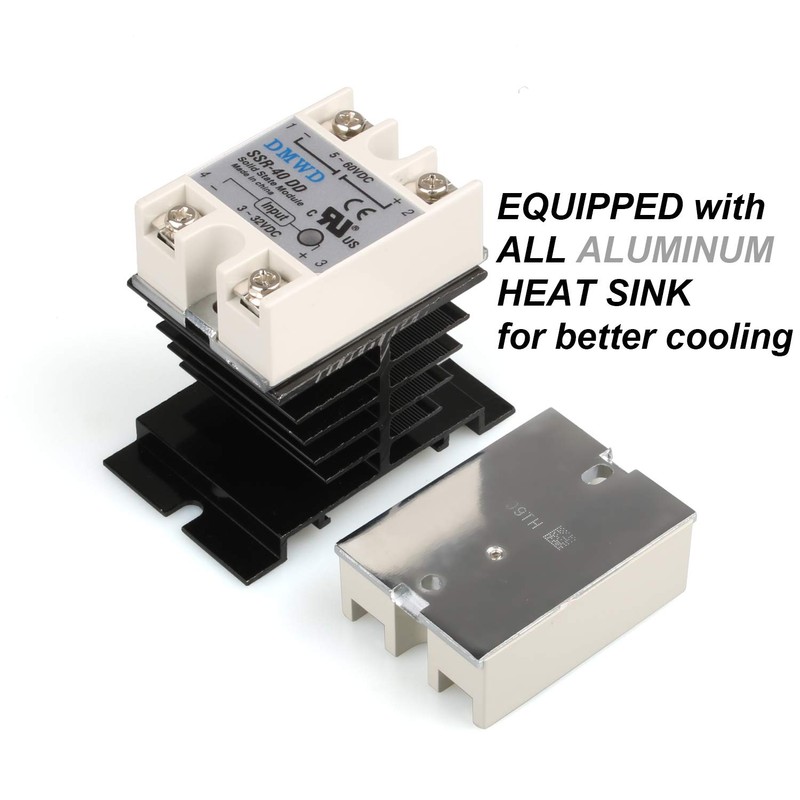 SSR-40DD Solid State Relay DC to DC (Input 3-32V DC