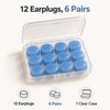 Silicone Ear Plugs for Sleeping – 12 Pcs (6 Pairs)