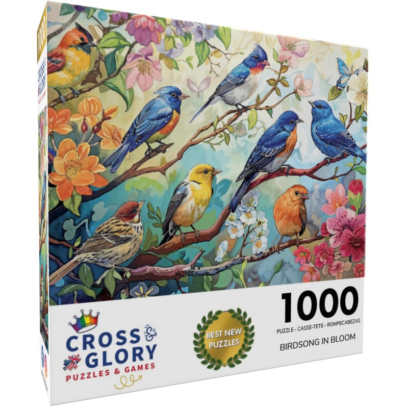 Cross & Glory - Birdsong in Bloom - 1000 Piece