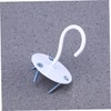 BUGUUYO Small Elephant Trunk Shaped Hooks Versatile Cabinet and Ceiling