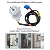 TIKSCIENCE EAU63103301 Refrigerator Condenser Fan Motor Fit for LG Kenmore