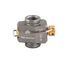 Hamans Gas Canister Refill Adapter, Fuel Transfer Device, Gas Bottle Refill Adapter, Portable Gas Pressure Valve Inflation Valve for Outdoor, Multifunction Camping Canister Bleed Valve (ADAPTER-715)