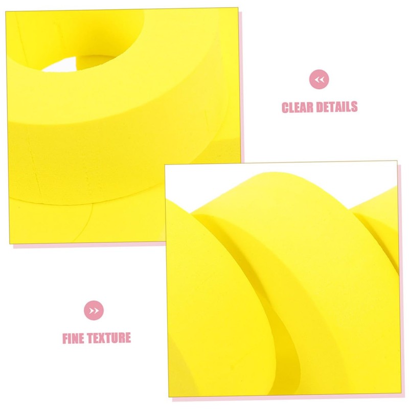 FOMIYES 12pcs Hair Curling Sponge Soft Non-damaging Hair Curl Sponge