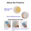 DIY Irregular Marble Wall Stickers, Water Proof and Removable Wall