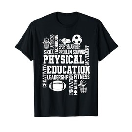 PE Teacher Team Physical Education Teacher Back to School T-Shirt