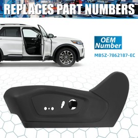 LINKCRO Driver Side Seat Trim Panel for 2020-2023 Ford Explorer