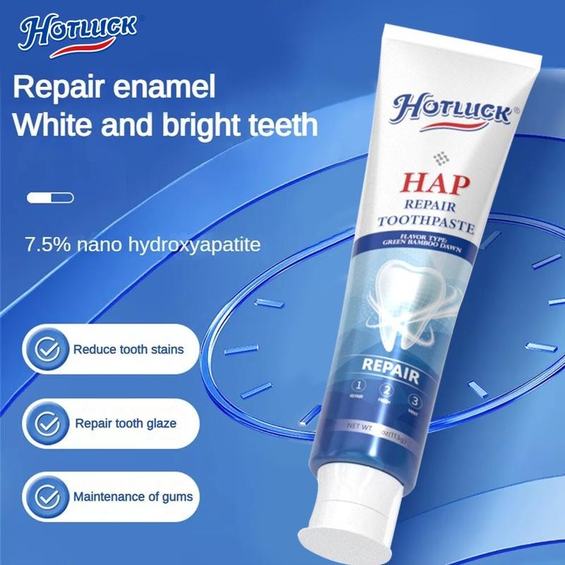 Hotluck Whitening Toothpaste: Brightens Smiles, Fights Bad Breath, Protects Against